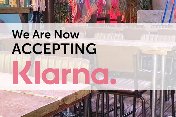 We Are Now Accepting Klarna