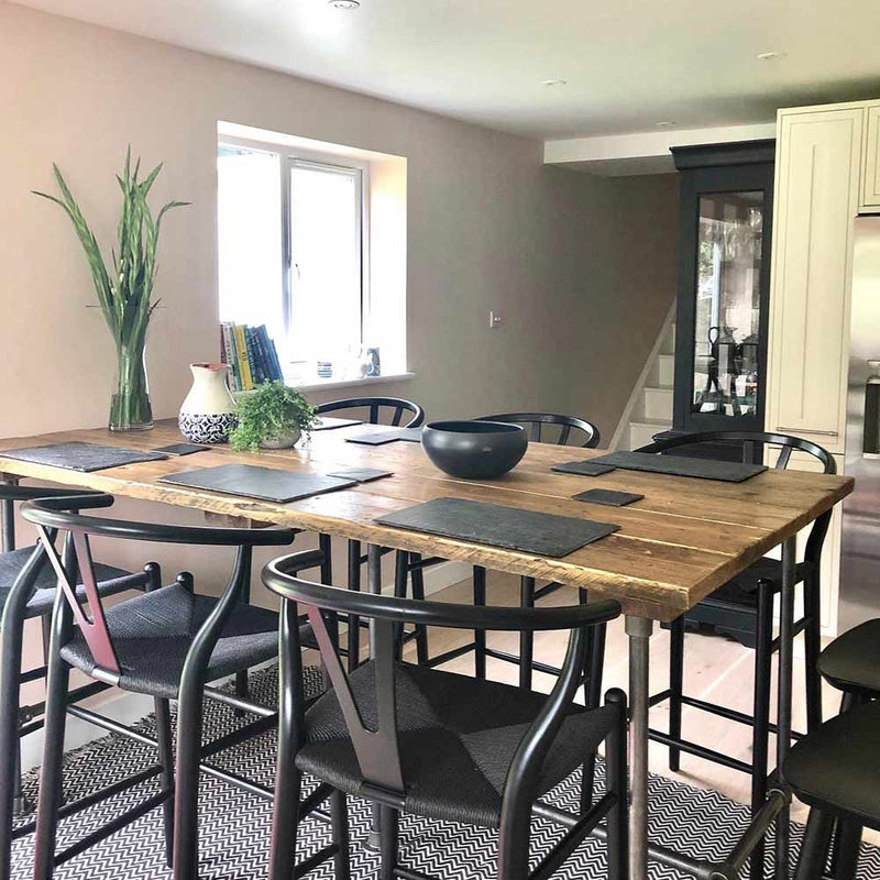 4 Planks | 8 seater | High Dining Table | | Marsh Mill Interiors
