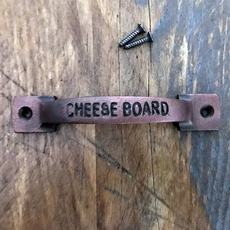 Cheese Board Handle | Copper | Steel