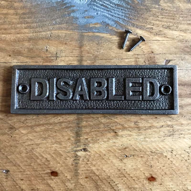 Disabled | Toilet Sign