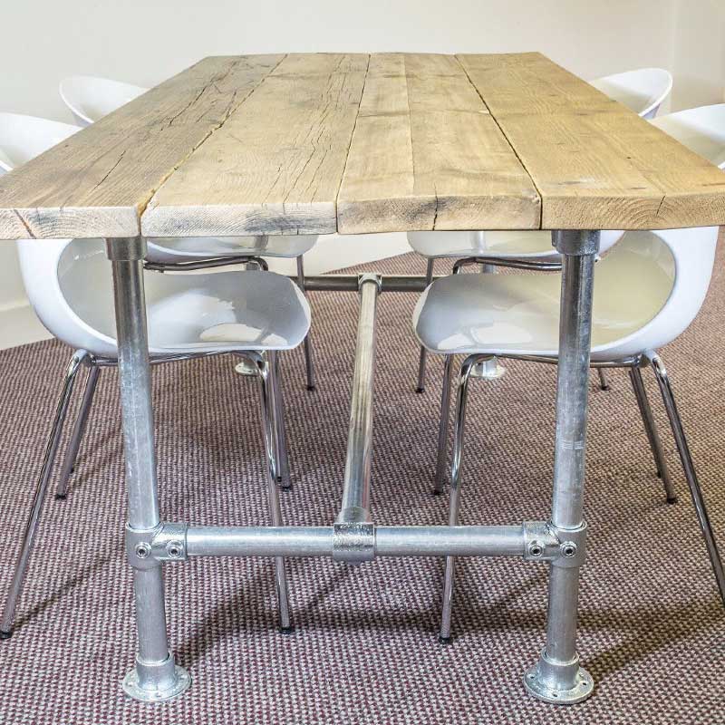 Baxendale | 2-4 Seater | Rustic Table | Industrial Style