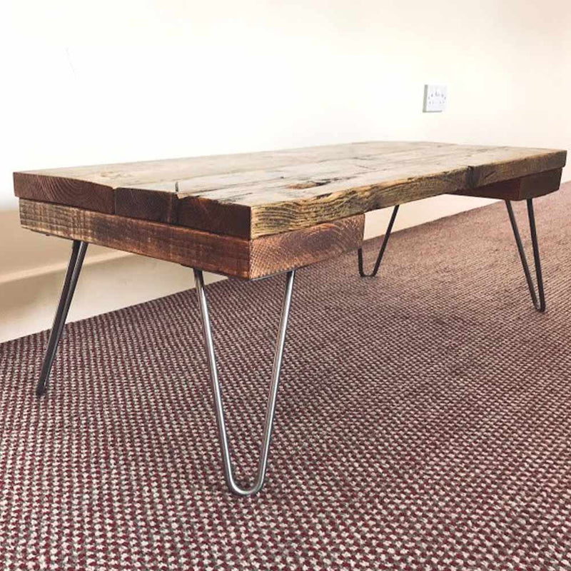 Industrial Style Hairpin Coffee Table