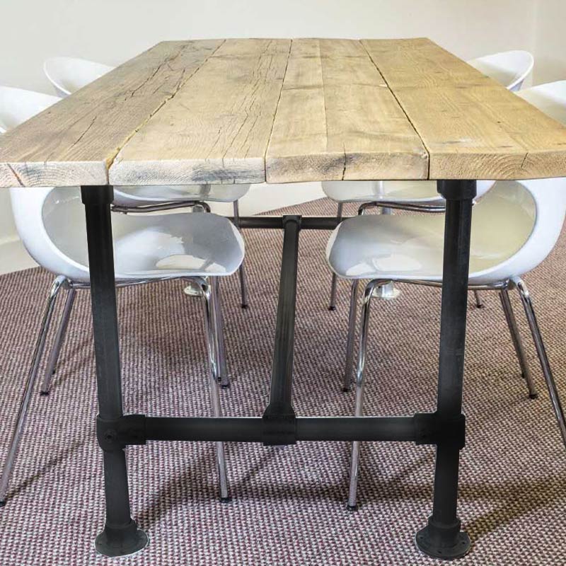 Baxendale | 6 Seater | Industrial Style Dining Table | Feature