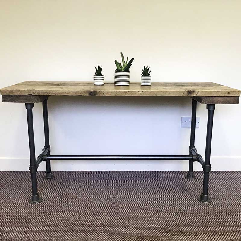 Austen | 6 Seater | Industrial Style Dining Table | Reclaimed Timber